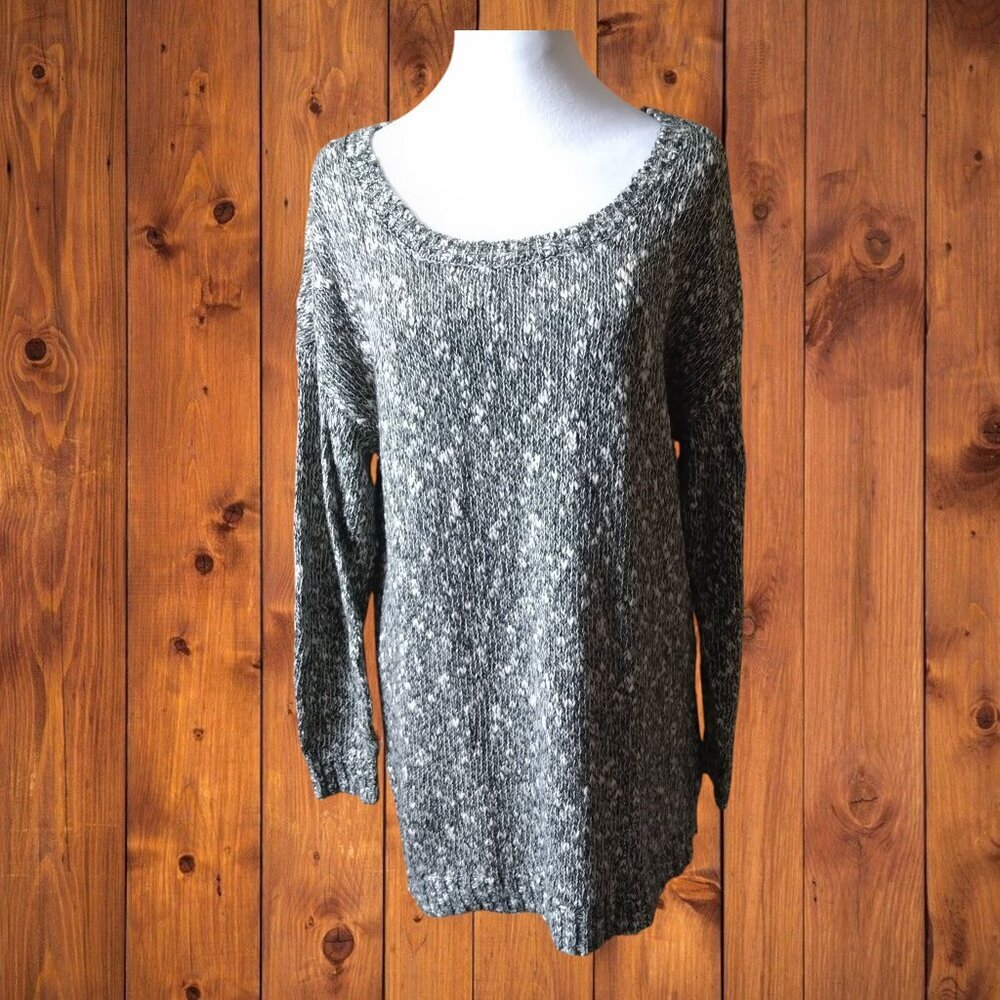 Garage Women's XS-S Chunky Knit Long Sleeve Oversized Sweater Pullover